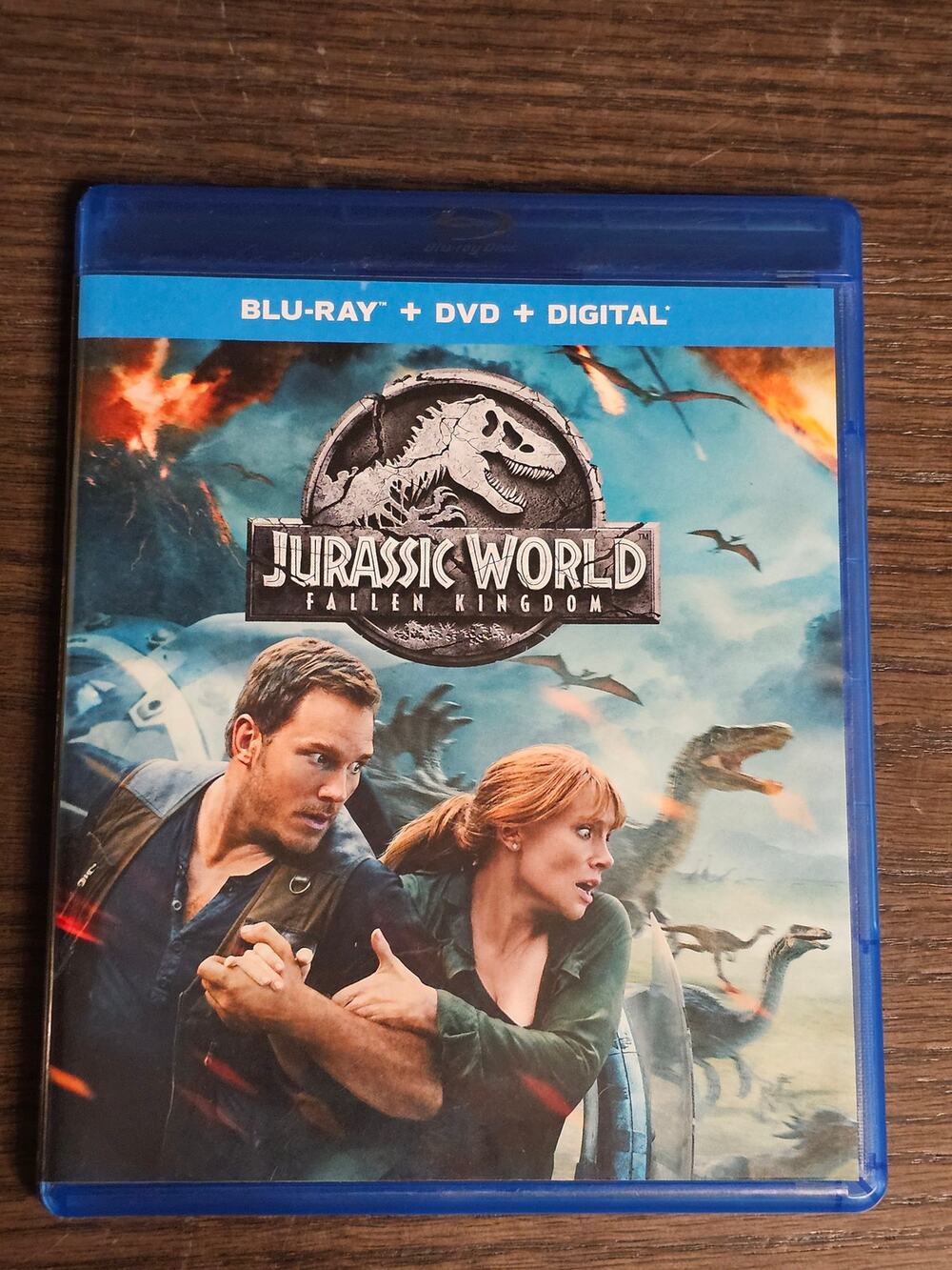 Universal JURASSIC PARK Fallen Kingdom Blu-ray + DVD 2017
